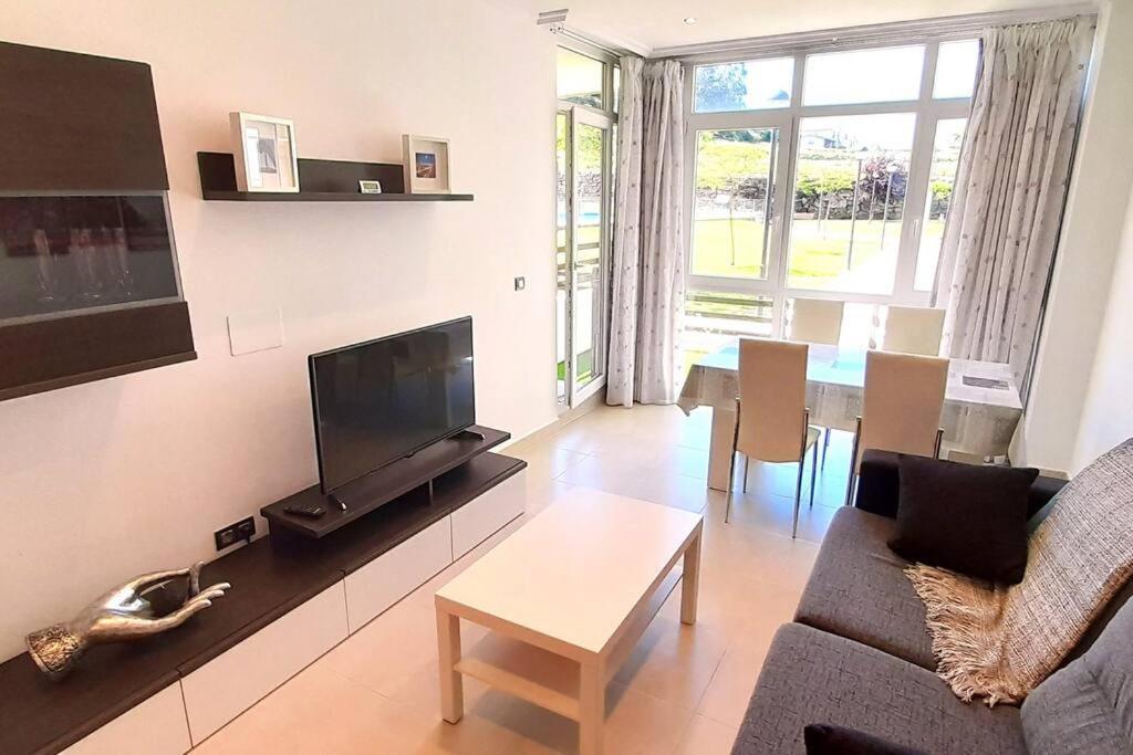 Апартаменты Apartamento Playa Foz Con Jardin Y Piscina Экстерьер фото