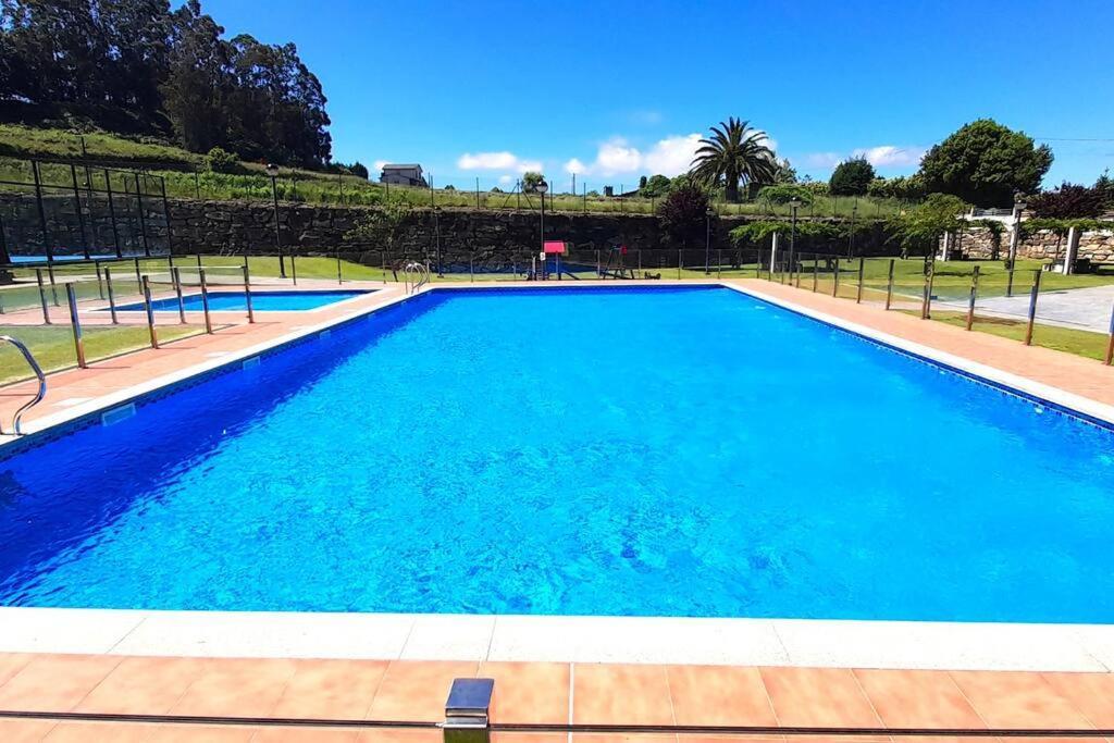Апартаменты Apartamento Playa Foz Con Jardin Y Piscina Экстерьер фото